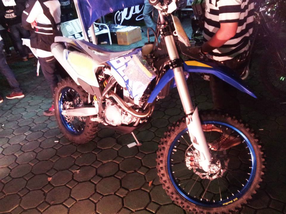 a motocross bike