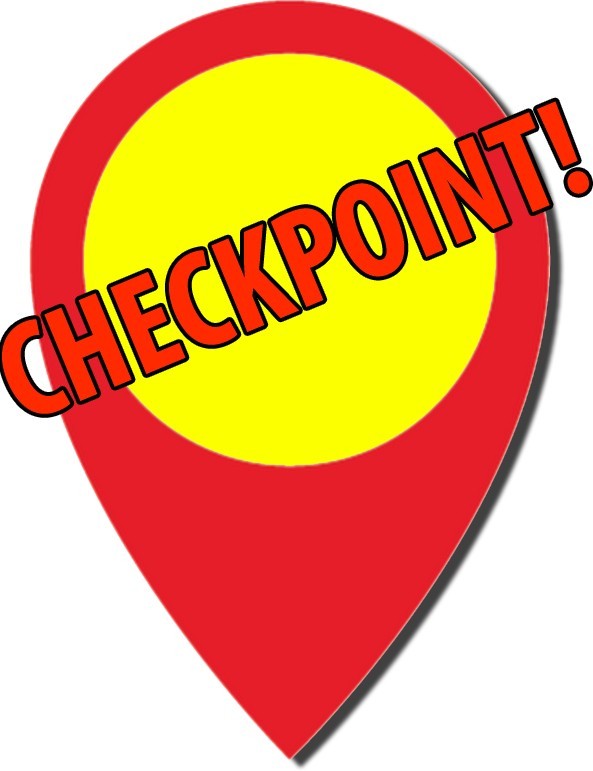 a checkpoint graphic