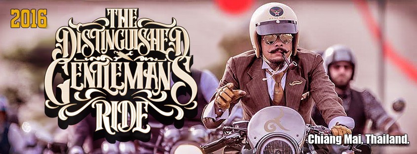 The Distinguished Gentleman’s Ride Chiang Mai – 2016