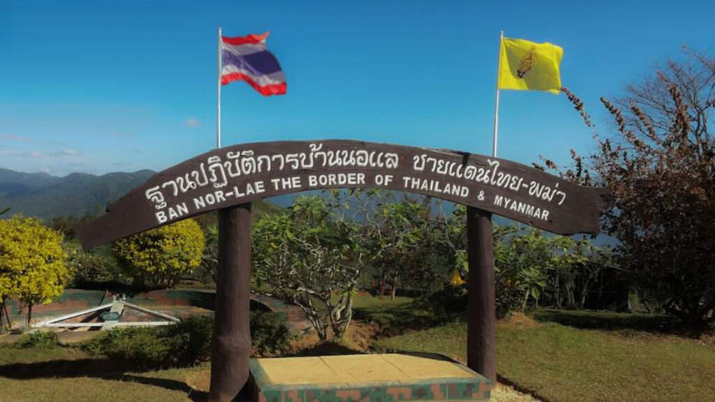 Ban Nor-Lae Border, Thailand. Doi Ang Khang.