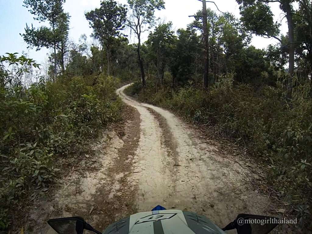 off-road to Wat Khun Luang Mae Win