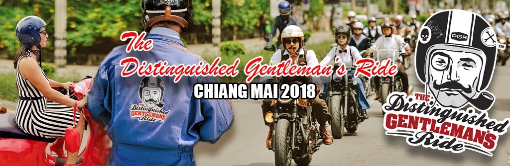 The Distinguished Gentlemans Ride Chiang Mai 2018