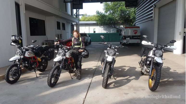 Ducati Desert Sled, Chiang Mai