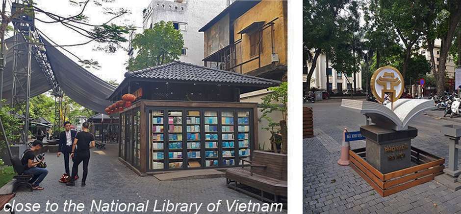 a street in Hanoi Vietnam