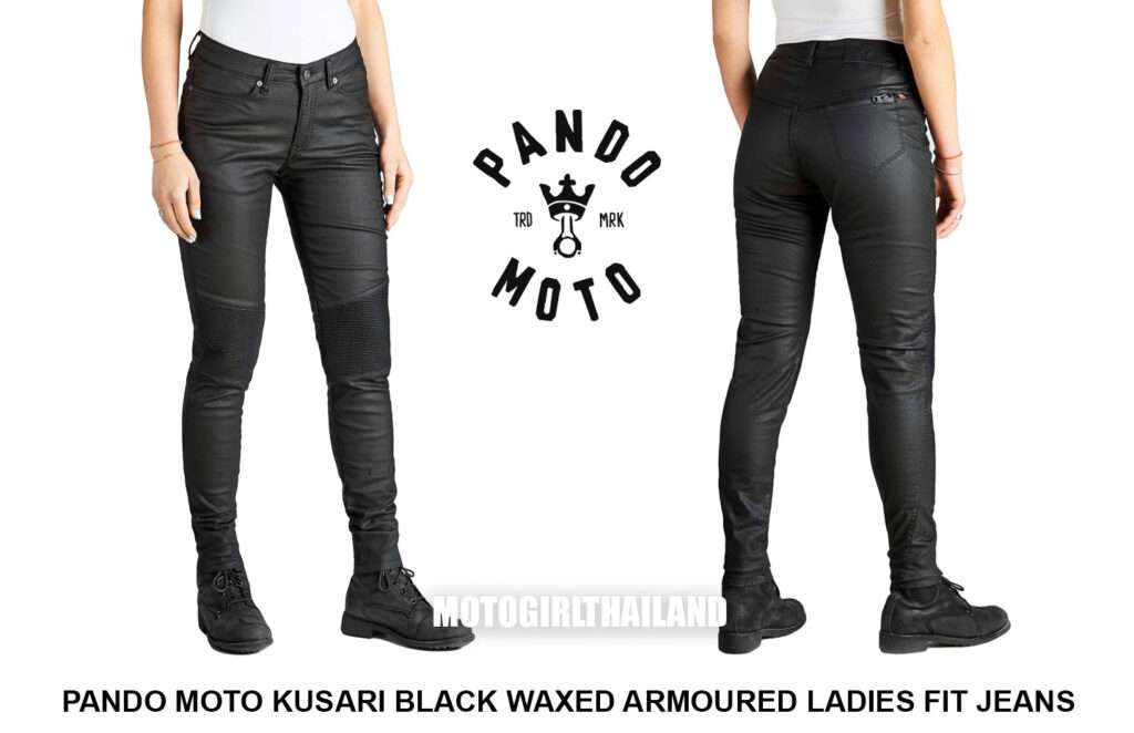 Pando Moto Jeans Kusari Black