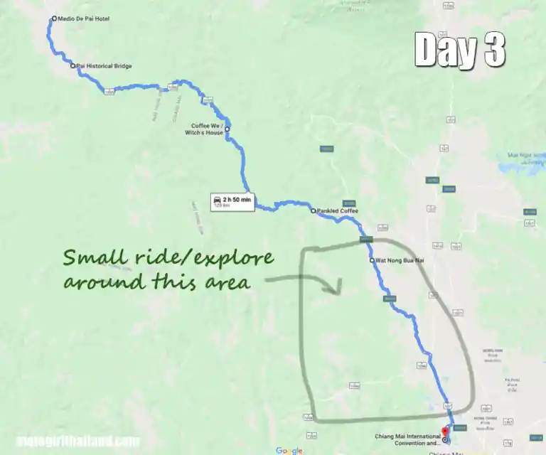BBT Recce Ride 1 Map Day 2