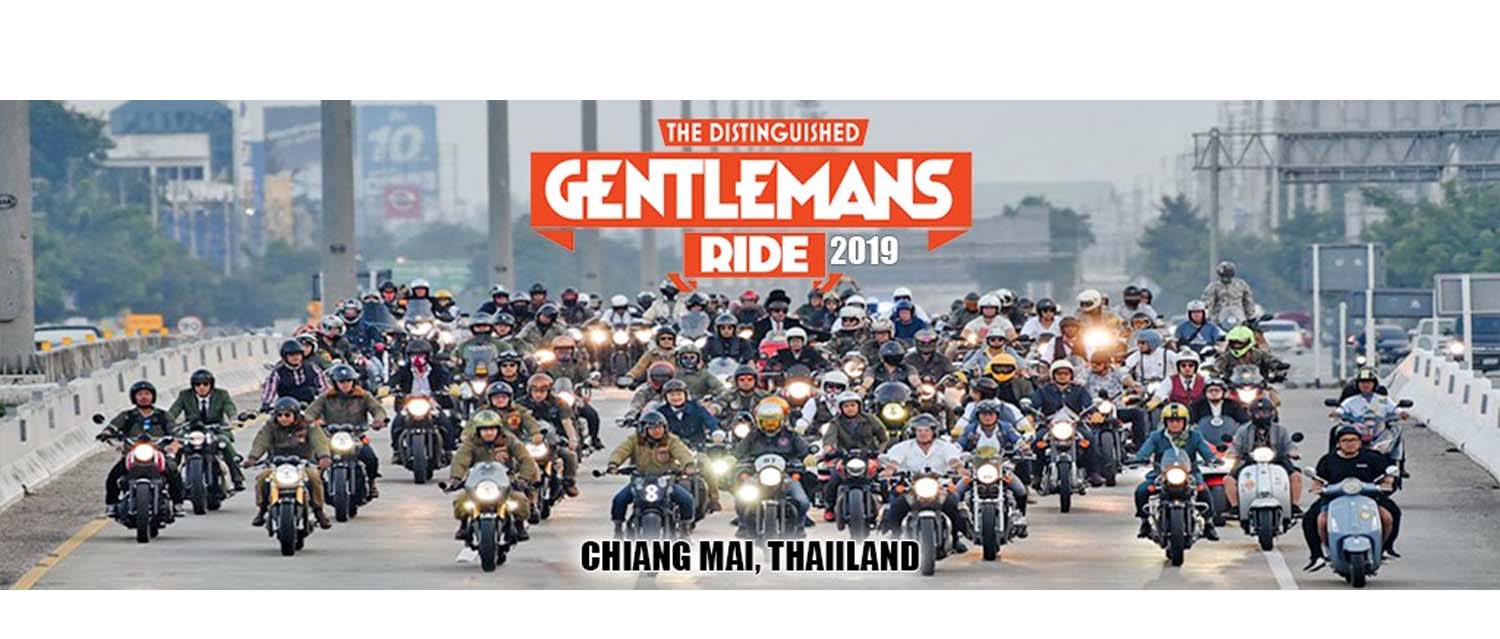 THE DISTINGUISHED GENTLEMAN’S RIDE CHIANG MAI – 2019