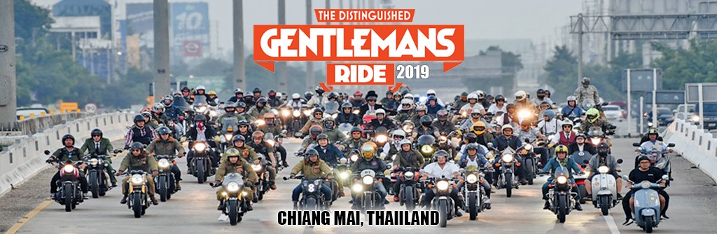 The Distinguished Gentlemans Ride Chiang Mai 2019