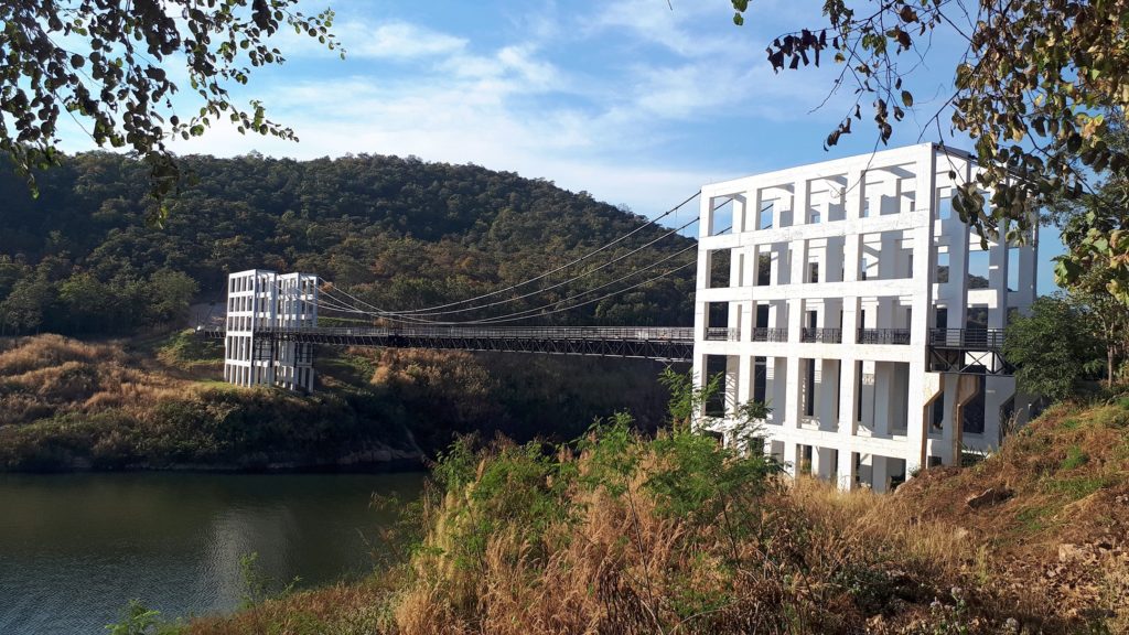 Suspension Bridge Mae Khuang Dam