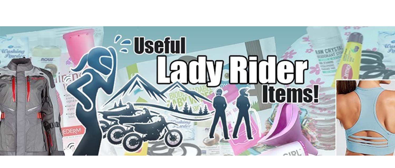 Useful Lady Rider Items!