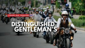 The Distinguished Gentlemans Ride Event in Chiang Mai