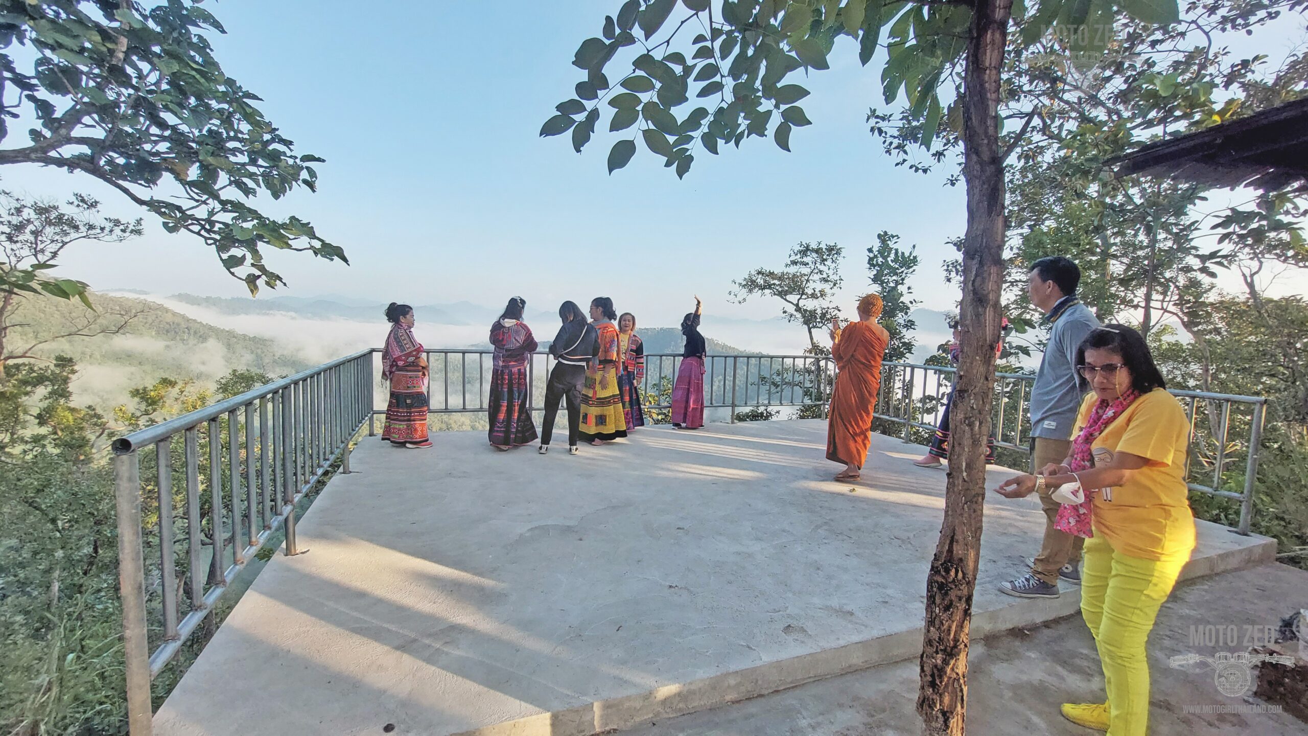 ladies at thai temple