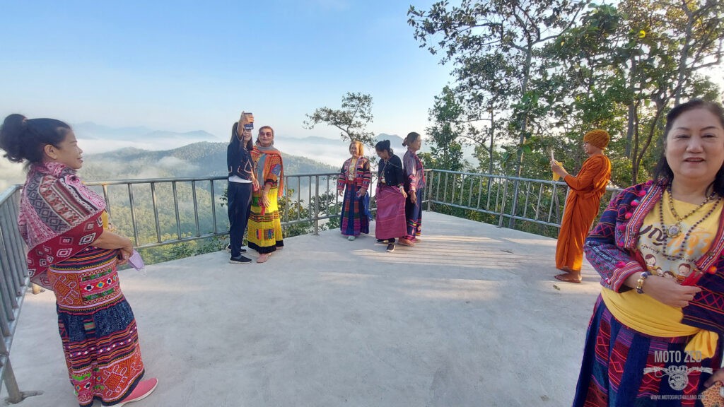 ladies at doi nok pagoda