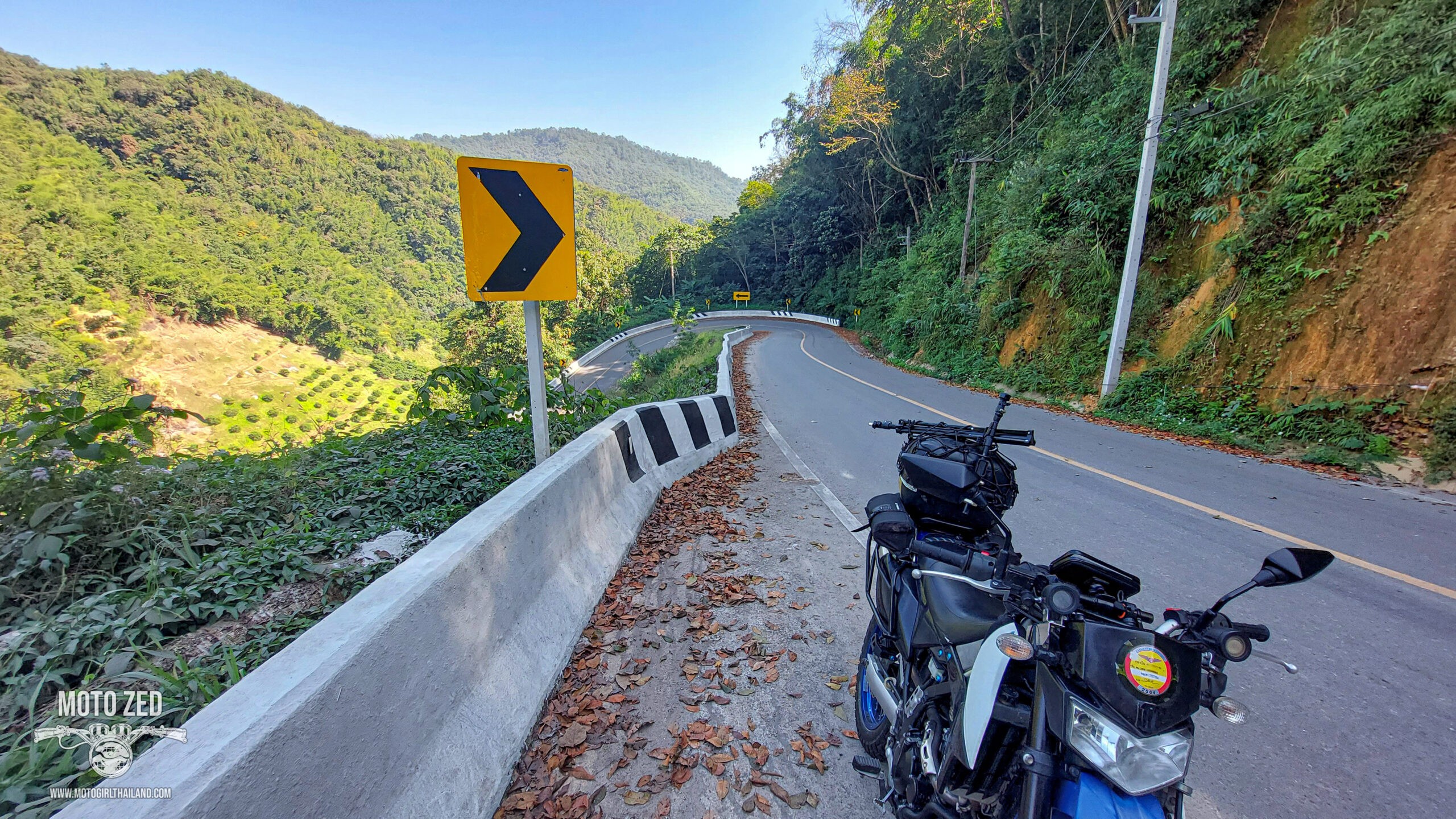 best motorcycle roads in thailand