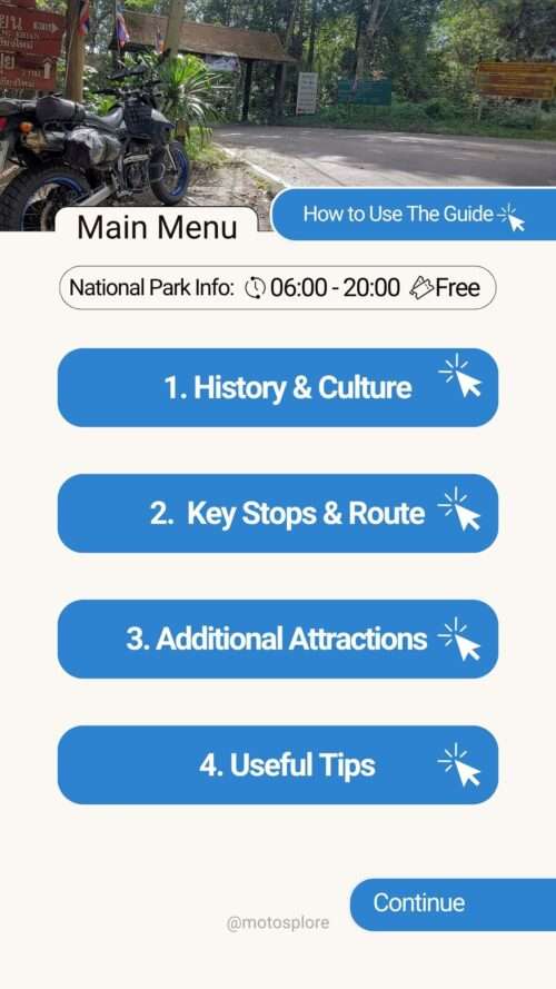 Doi Suthep Doi Pui Map
