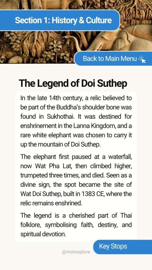 Doi Suthep Doi Pui Map