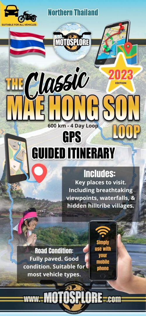 Mae Hong Son GPS Digital Map Guide