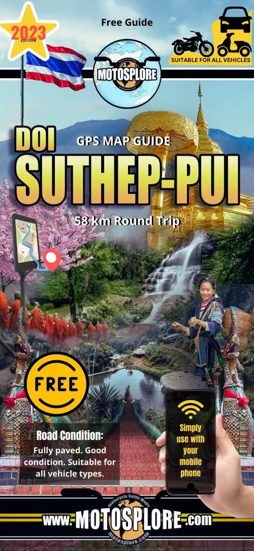 GPS guide for Doi Suthep and Doi Pui
