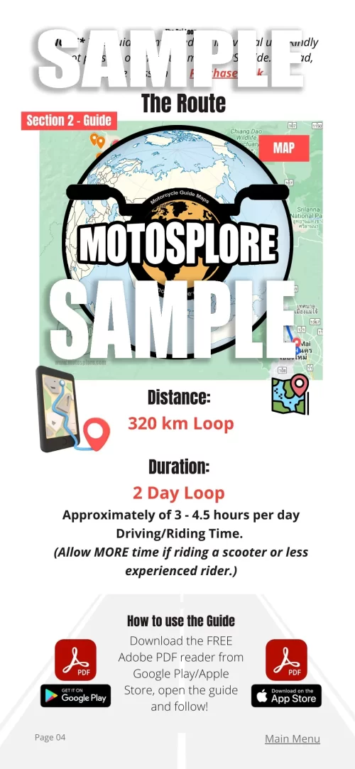 Sample for the Pai Loop GPS Map Guide
