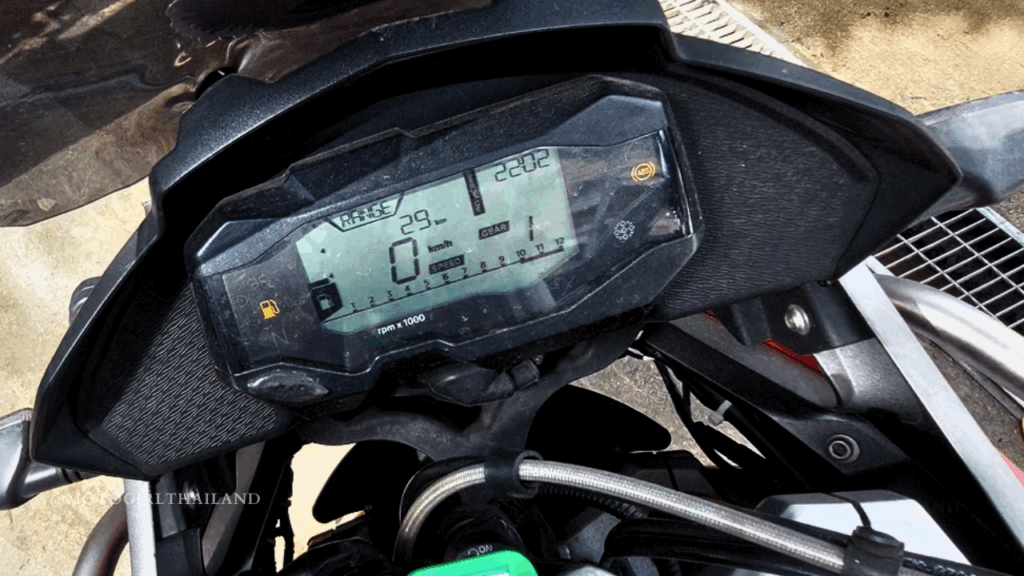 BMW 310GS motorcycle in Thailand