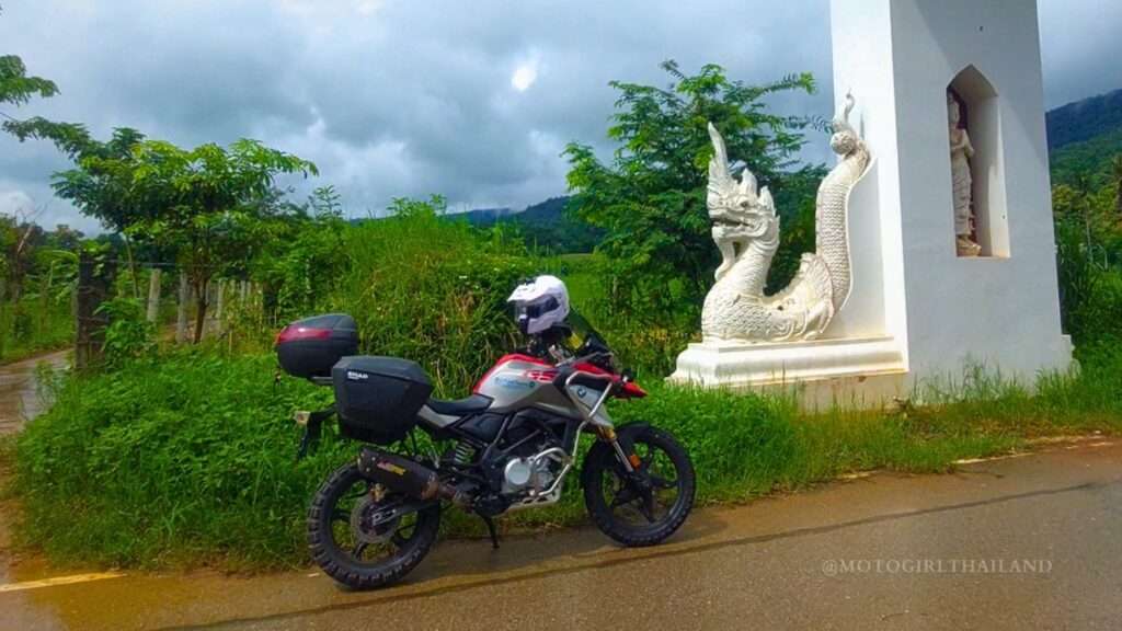 BMW 310GS motorcycle in Thailand