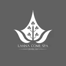 White and brown logo