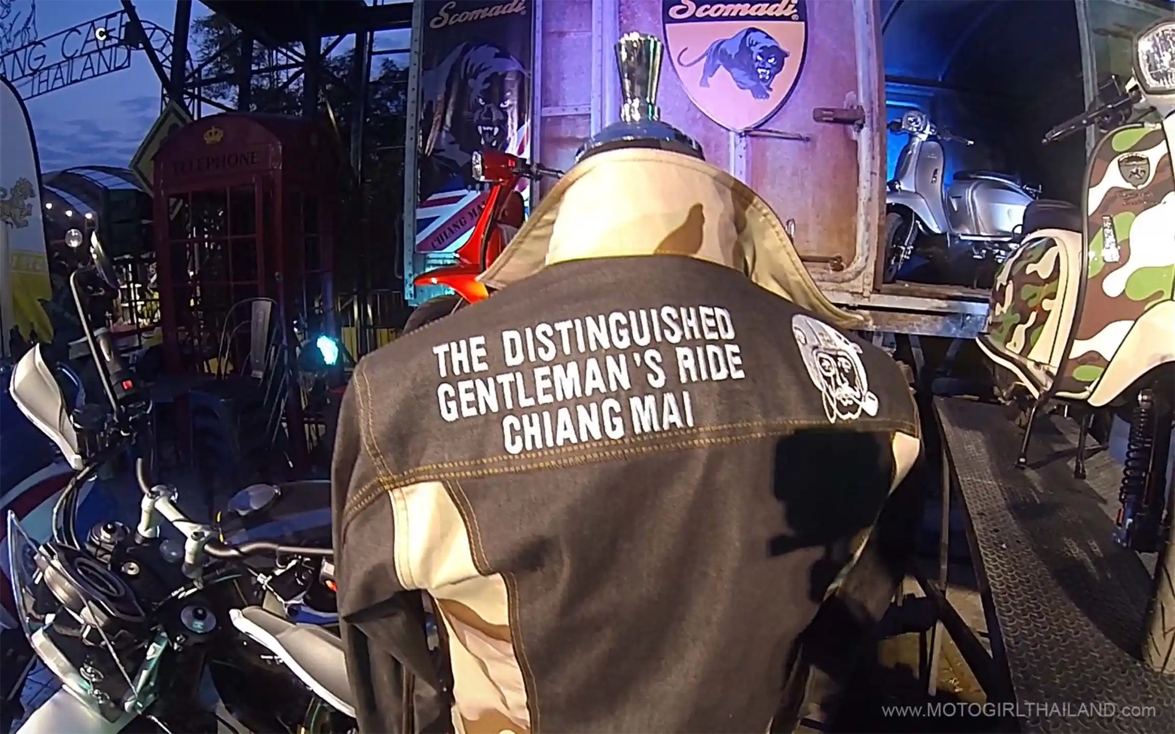Distinguished Gentleman's Ride Chiang Mai, Thailand