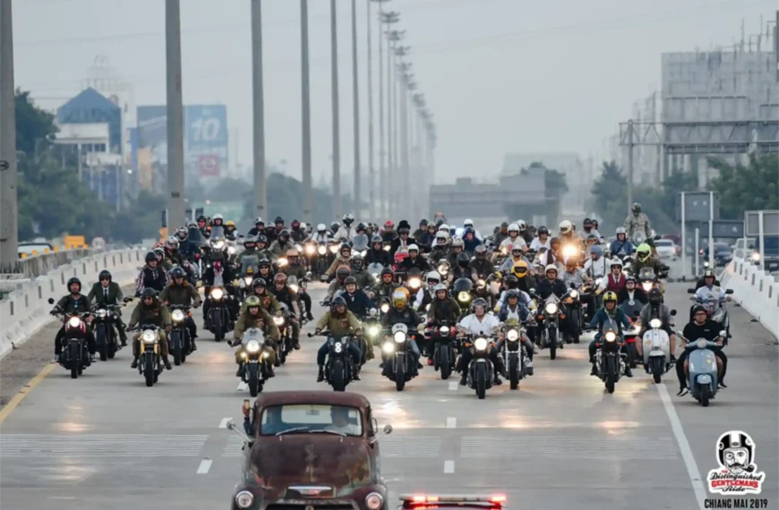 Distinguished Gentleman's Ride Chiang Mai, Thailand