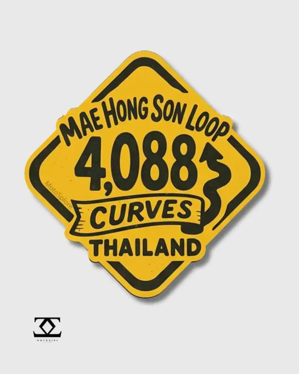 Mae Hong Son Loop Sticker