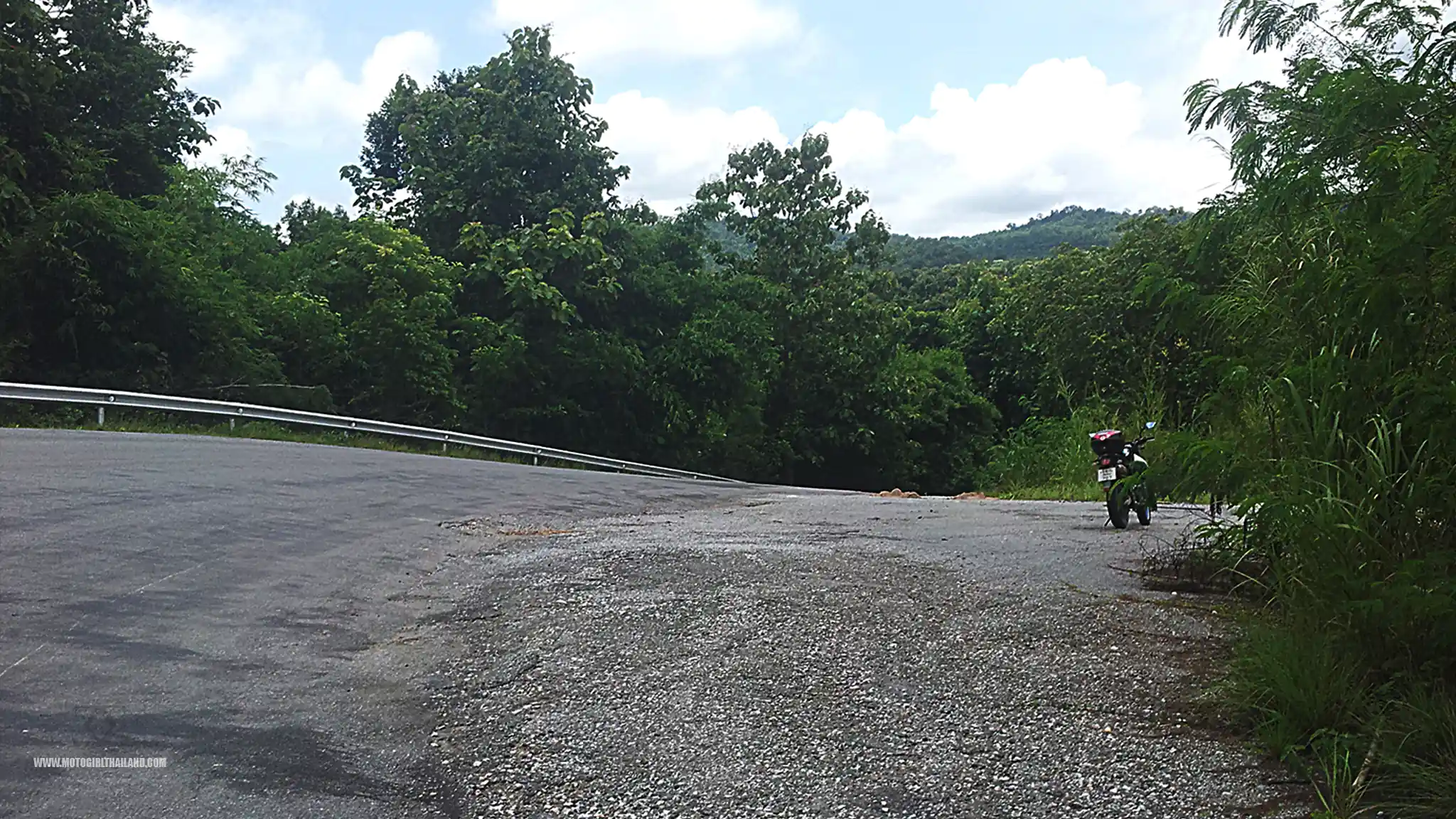 Route to Sirikit Dam