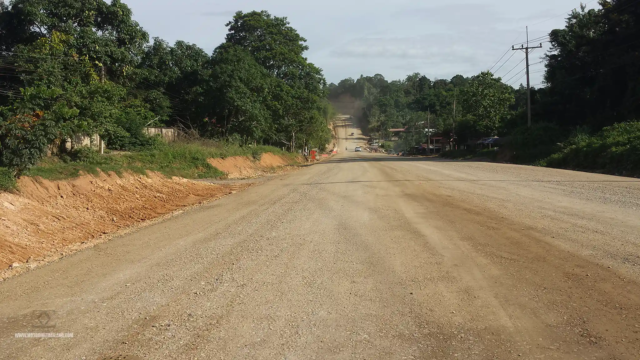 Chiang Khong Paradise Road Roadworks