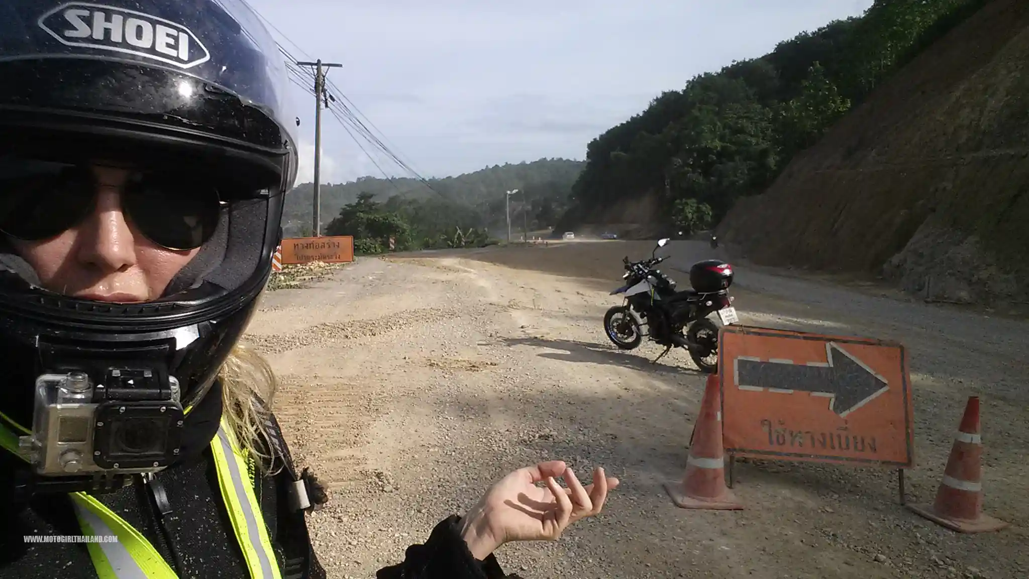 Chiang Khong Paradise Road Roadworks