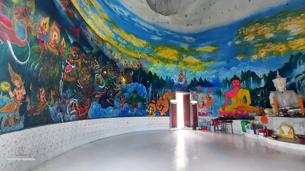 Big Buddha Mural