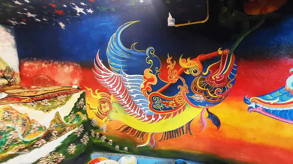 Big Buddha Mural