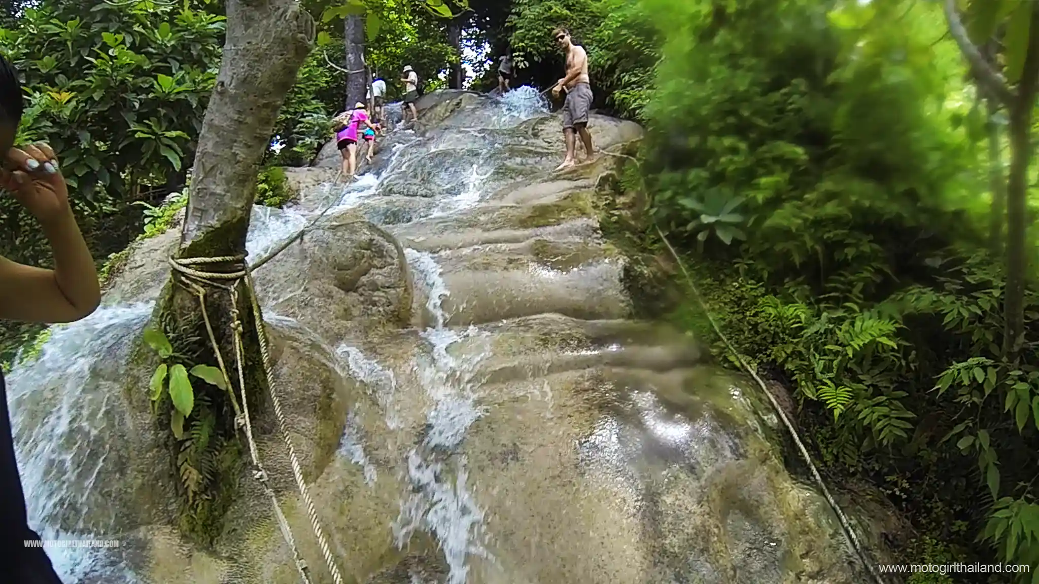 Bua Tong Sticky Waterfalls