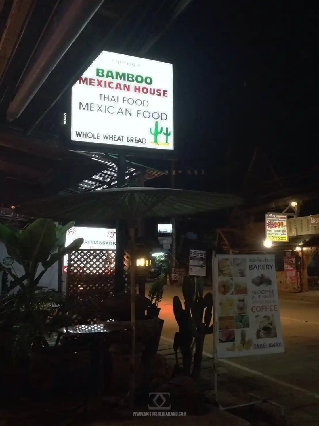 Chiang Khong Bamboo Mexican House Food