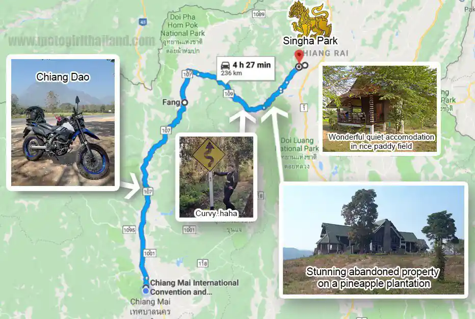 Chiang Rai Balloon Festival Ride Map