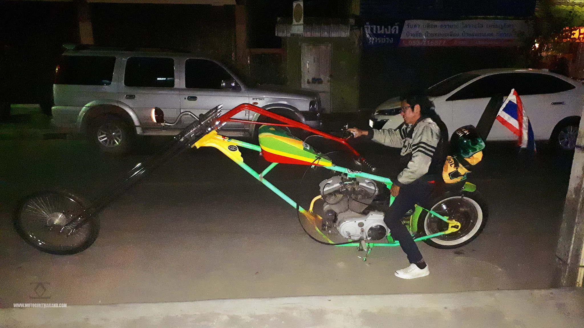 Chiang Rai Chopper Bike