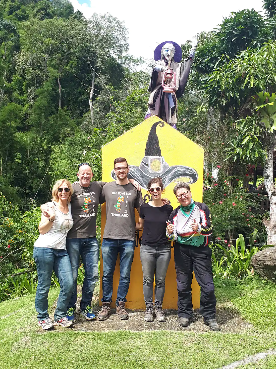 GT Rider Memorial Chedi Mae Hong Son