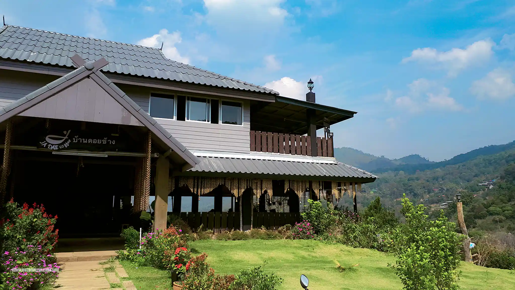 Doi Chaang JaDae Coffee Cafe Restaurant View