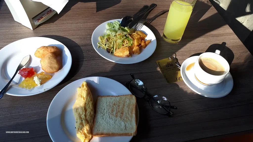 Doi Tung Hotel Breakfast