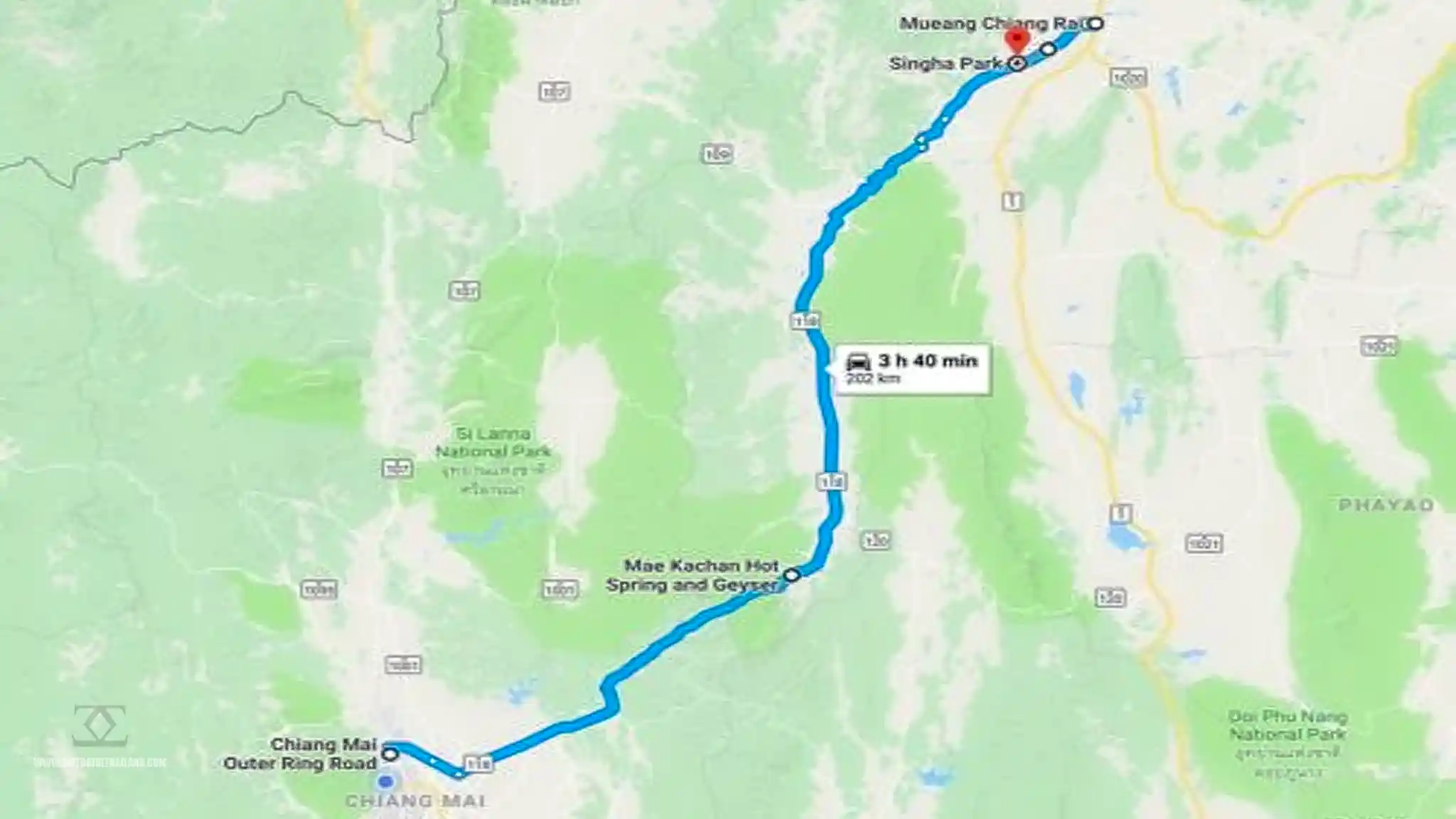 Doi Wawee Day 1 Map