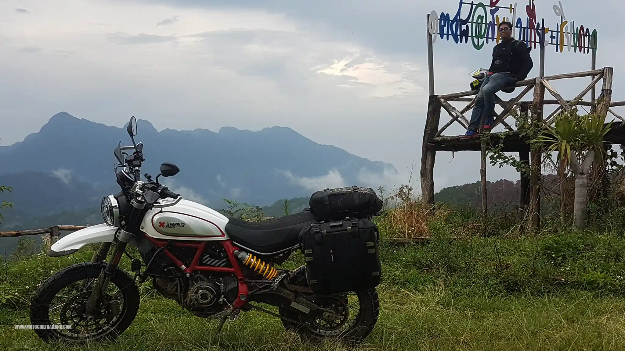 Ducati Ride Chiang Dao Mud San Pa Kia Viewpoint Mountain