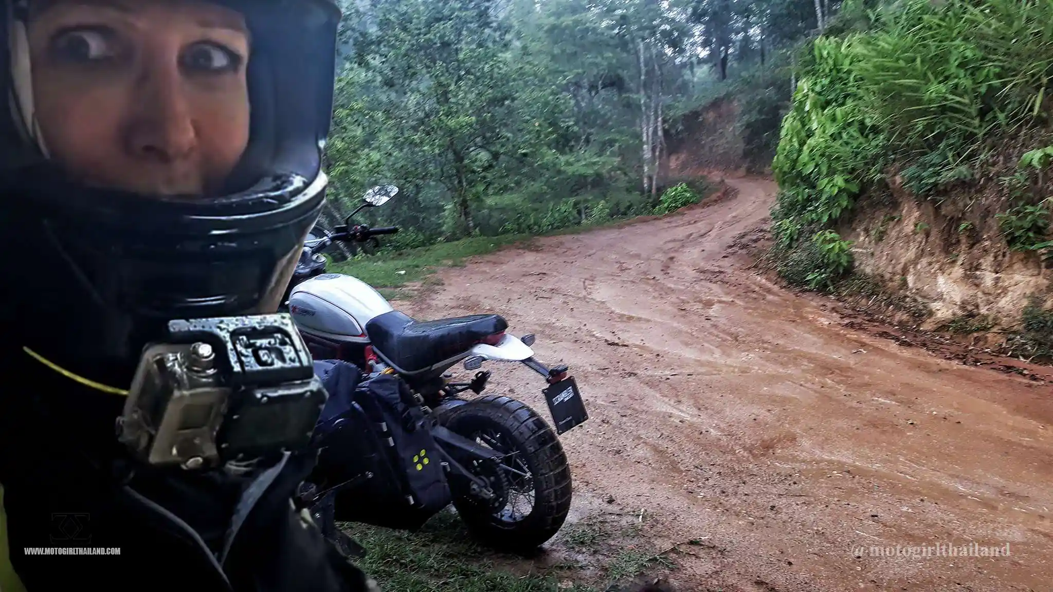 Ducati Ride Chiang Dao Mud San Pa Kia Viewpoint Mountain