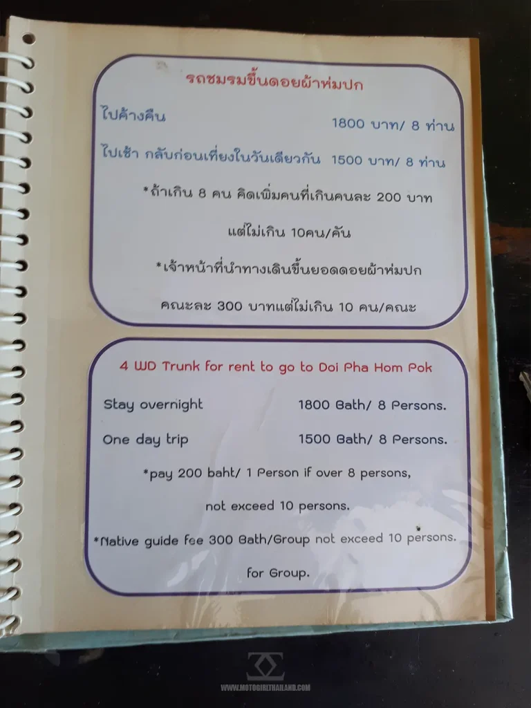 Fang Hot Springs Brochure