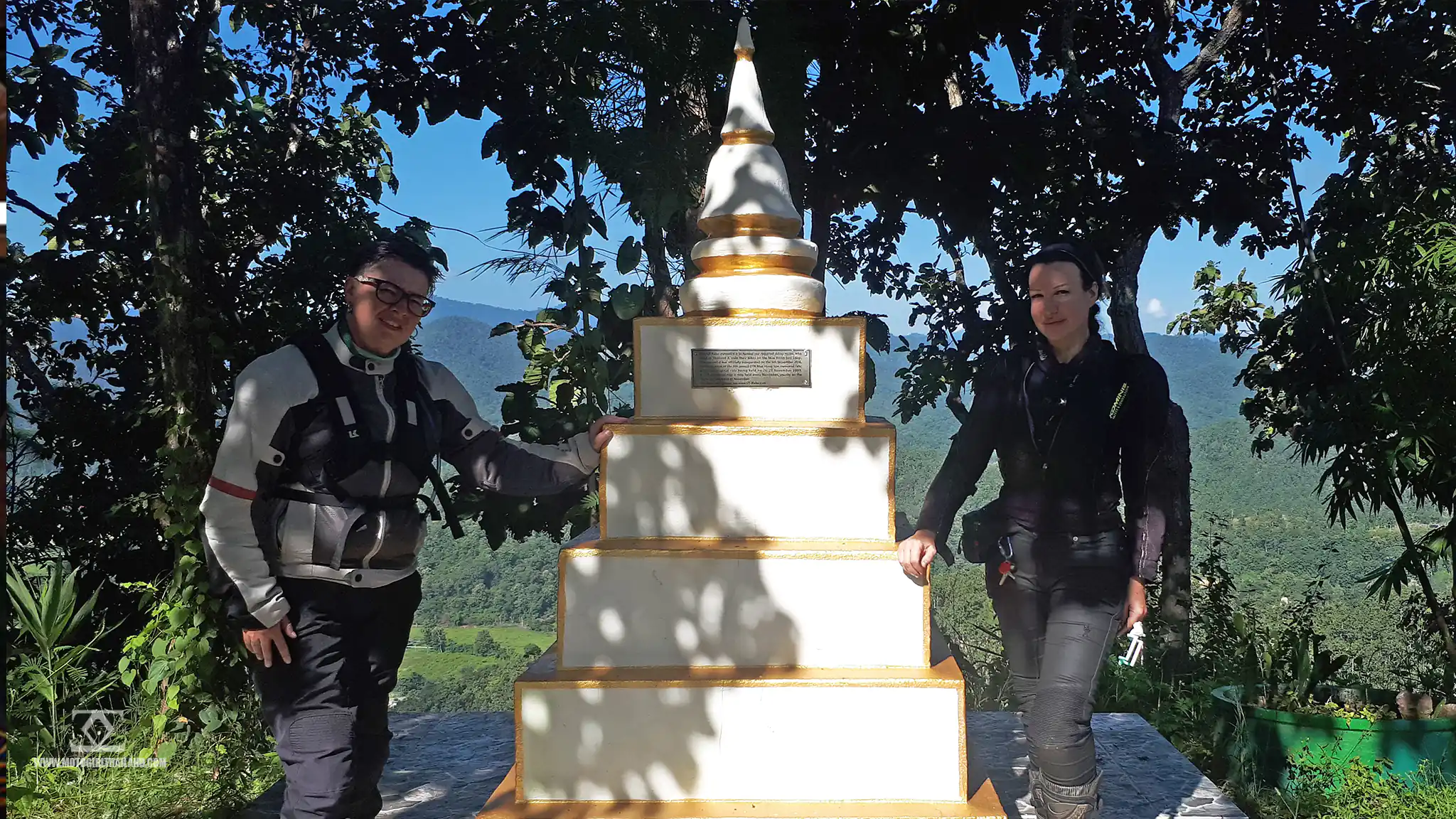 GT Rider Memorial Chedi Mae Hong Son