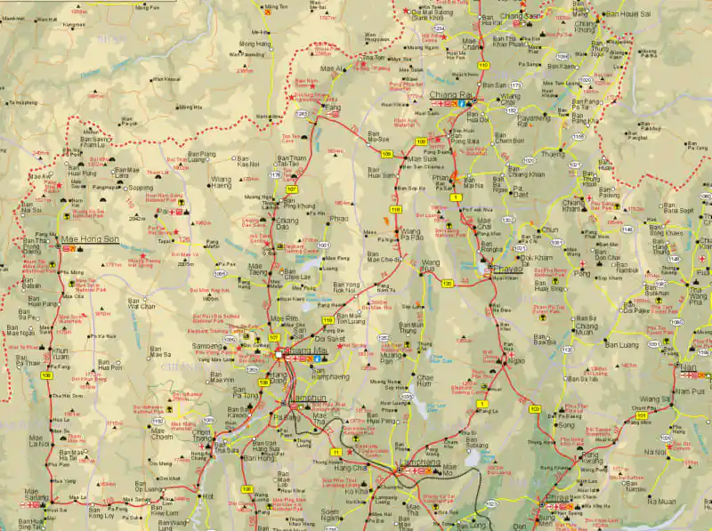 Golden Triangle Road Map