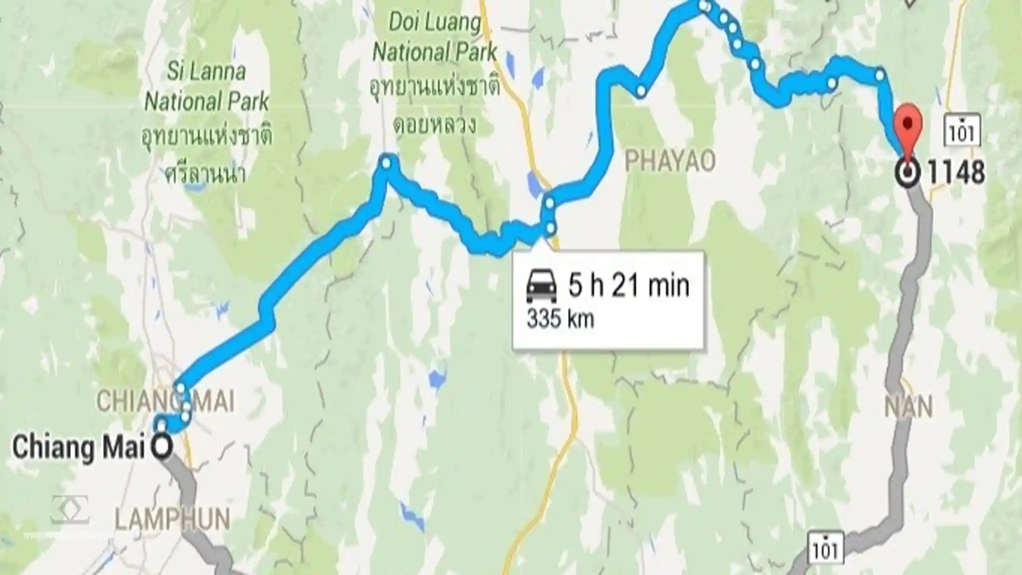 Nan Trip Map
