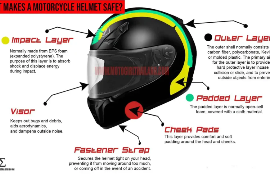 What Makes a Motorcycle Helmet Safe - Helmet Guide