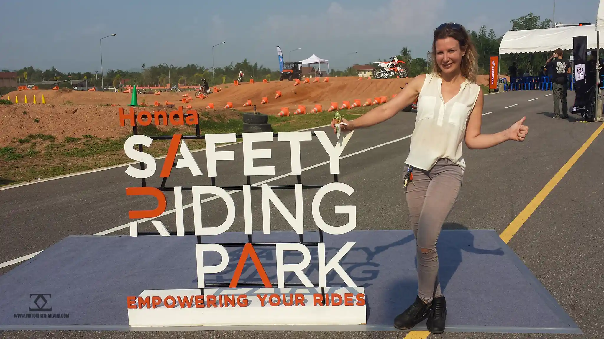 Honda Safety Riding Experienced DIrt